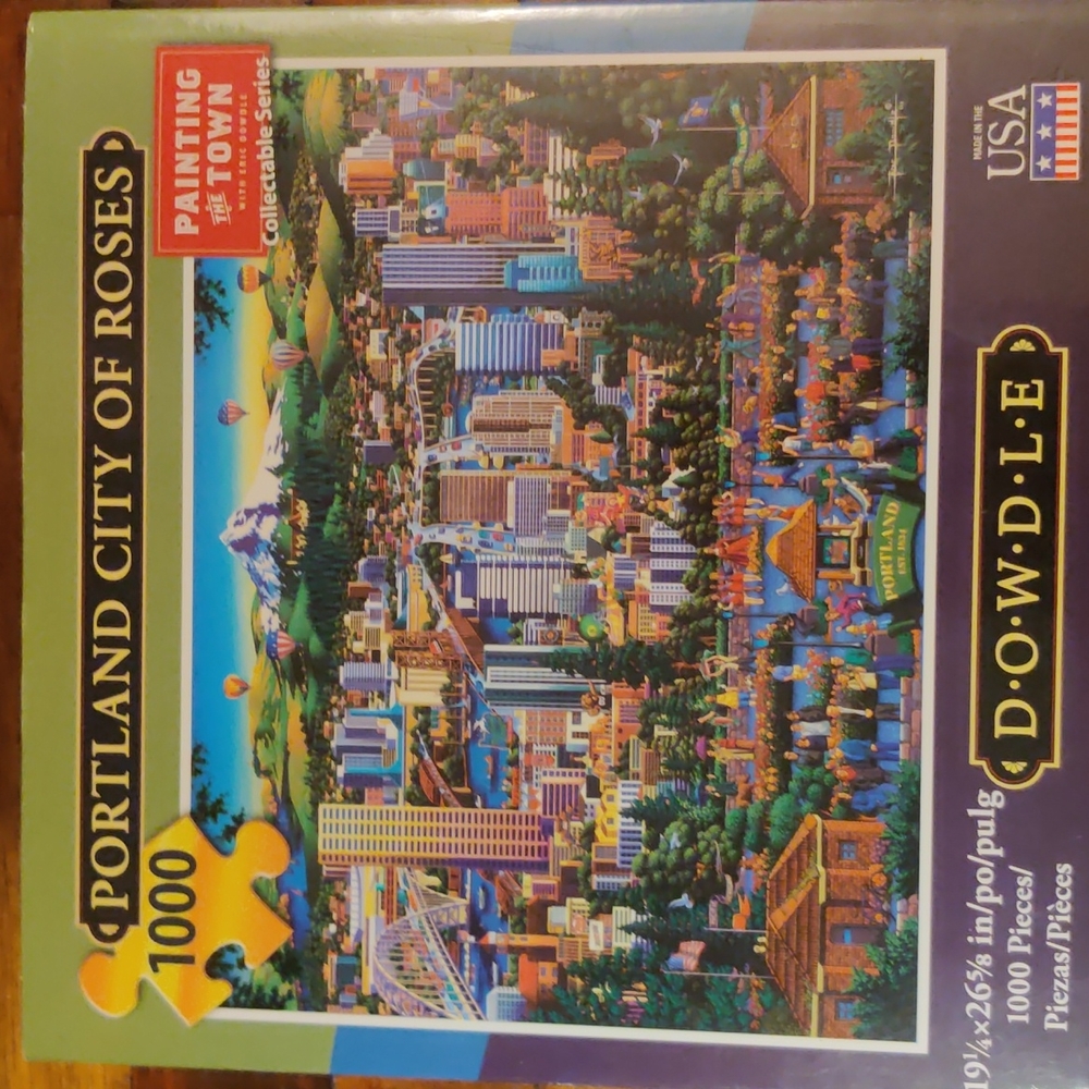 Dowdle Portland City of Roses Puzzle